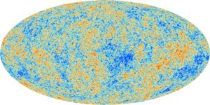 Mikrofalowe tło z danych teleskopu Planck / Credits - ESA and the Planck Collaboration