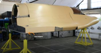 Kadłub pojazdu Lynx / Credits - XCOR Aerospace