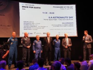 Spotkanie z astronautami podczas ILA 2016 w Berlinie / Credits: Agnieszka Kwiek