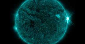 Siedem minut po fazie maksymalnej rozbłysku M2.0 z 24 lipca / Credits - NASA, SDO