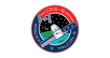 Patch misji CRS-9 / Credits: SpaceX