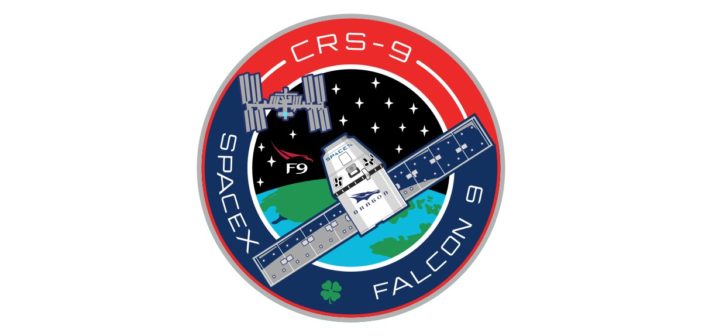 Patch misji CRS-9 / Credits: SpaceX