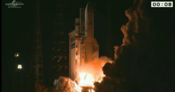 Start Ariane 5 z 25 sierpnia 2016 / Credits - Arianespace