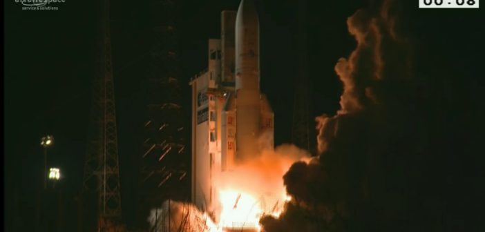 Start Ariane 5 z 25 sierpnia 2016 / Credits - Arianespace