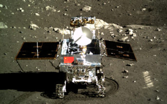 Yutu na powierzchni Księżyca / Credit: CNSA