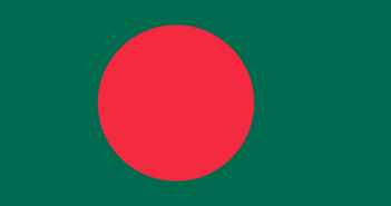 Flaga Ludowej Republiki Bangladeszu
