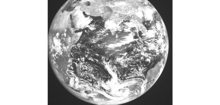 Pierwsze zdjęcie z INSAT 3DR / Credits - ISRO
