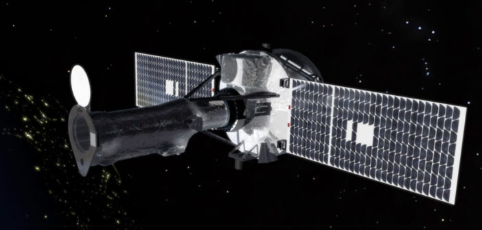 IRIS na orbicie - wizualizacja / Credit: NASA