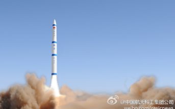 Start Kuaizhou-1 / Credit: Casic News