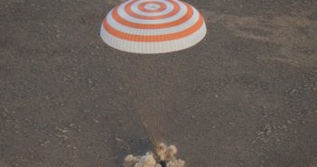 Powrót Sojuza MS-01 na Ziemię / Credits - NASA, Bill Ingals