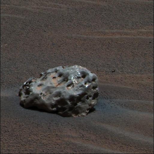 Pierwszy meteoryt marsjański (2005, Opportunity) / Credits - NASA