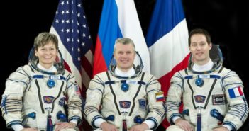 Załoga Sojuza MS-03 /Credits - NASA