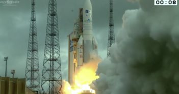 Start rakiety Ariane 5 z 21 grudnia 2016 / Credits - Arianespace