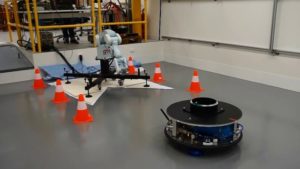 Fragment laboratorium w ESTEC do symulowania warunków braku grawitacji, źródło: ESA