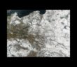 Polska z orbity - zima 2003 roku / Credits - NASA