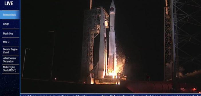 Start Atlasa 5 z SPIRS-GEO-3 / Credits - ULA