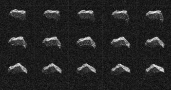Planetoida 2017 BQ6 z obserwacji Goldstone / Credits - NASA/JPL-Caltech/GSSR