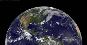 Widok na zachodnią część północnego Oceanu Atlantyckiego / Credits - NASA