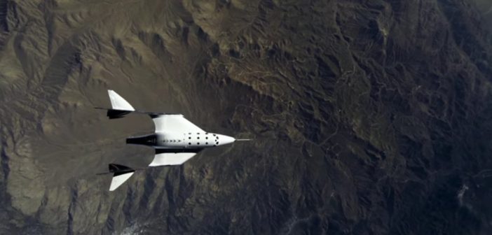 Trzeci lot ślizgowy VSS Unity / Credits - Virgin Galactic