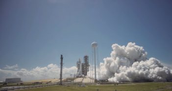 Test silników pierwszego stopnia Falcona 9R - 27 marca 2017 / Credits - SpaceX