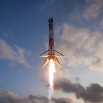Falcon 9R ląduje na platformie morskiej - 31 marca 2017 / Credits - SpaceX