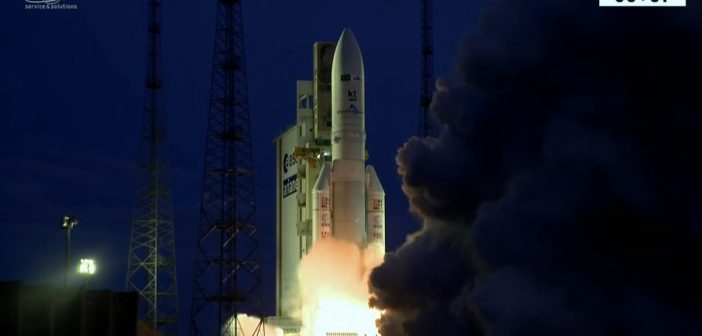 Start Ariane 5 z 4 maja 2017 / Credits - Arianespace