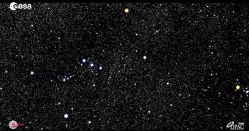 Gwiazdozbiór Oriona / Credits - ESA/Gaia/DPAC
