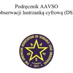 Okładka polskiej wersji podręcznika do pomiarów jasności gwiazd zmiennych za pomocą DSLR / Credits - AAVSO