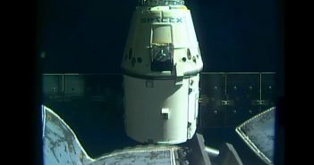 Kapsuła Dragon opuszcza ISS - 17 września 2017 / Credits - NASA TV