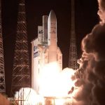 Start Ariane 5 z Intelsat 37e i BSat-4a - 29.09.2017 / Credits - Arianespace
