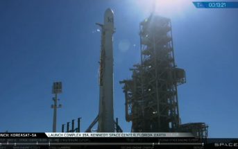 Moment startu Falcona 9 z Koreasat-5A / SpaceX