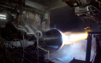 Test silnika BE-4 / Credits - Blue Origin