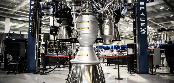 Silnik Merlin - zdjęcie z 2014 roku / Credits - SpaceX