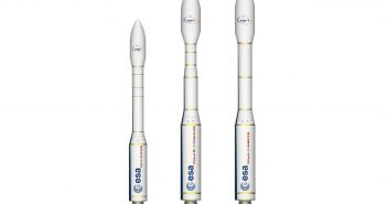 Konfiguracje rakiety Vega / Credits - ESA