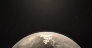 Wizja artystyczna Ross 128b / Credits - ESO/M. Kornmesser