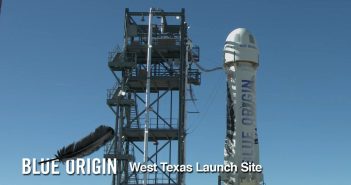 Drugi egzemplarz rakiety New Shepard przed swoim ostatnim lotem - październik 2016 / Credits - Blue Origin