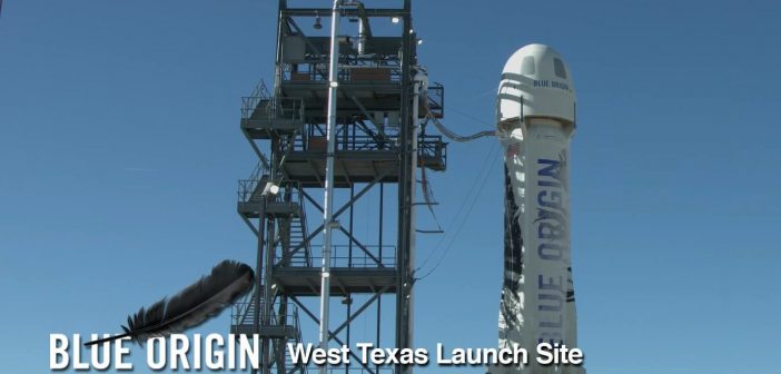 Drugi egzemplarz rakiety New Shepard przed swoim ostatnim lotem - październik 2016 / Credits - Blue Origin