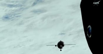 Sojuz MS-08 dociera do ISS / Credits - NASA TV