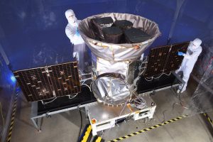 Zintegrowany teleskop kosmiczny TESS / Credits - NASA