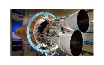 Pierwszy człon rakiety Atlas V z silnikiem RD-180 / Credits: NASA