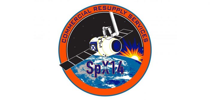 Logo misji CRS-14 / Credits - SpaceX