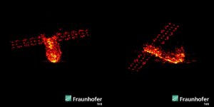 Jedne z ostatnich obrazów radarowych Tiangong-1, wykonane 1 kwietnia / Credits - Fraunhofer FHR