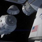 Kapsuła Dragon 2 zbliża się do ISS / Credits - SpaceX