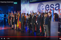 Kadr z Ceremonii Otwarcia ISU SSP18 / International Space University