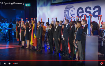 Kadr z Ceremonii Otwarcia ISU SSP18 / International Space University