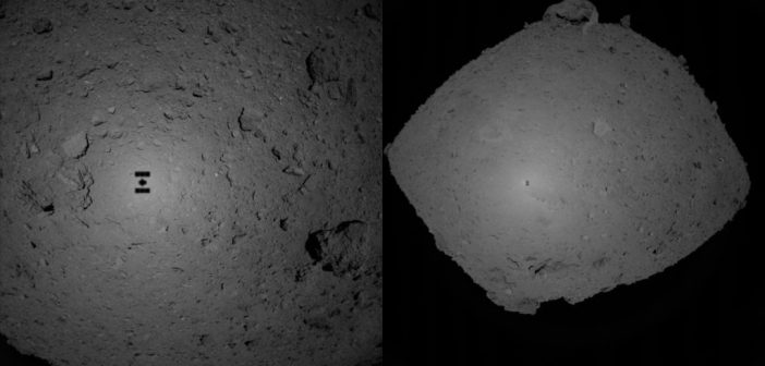 Spojrzenia na Ryugu z sondy Hayabusa 2 podczas zbliżania z dni 24-25 października 2018 / Credits - JAXA, University of Tokyo, Kochi University, Rikkyo University, Nagoya University, Chiba Institute of Technology, Meiji University, University of Aizu, AIST
