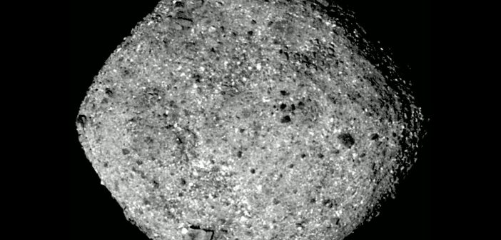 Spojrzenie na planetoidę Bennu z odległości około 80 km / Credits - NASA's Goddard Space Flight Center/University of Arizona
