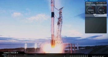 Start Falcona 9 z satelitami Iridium - 11.01.2019 / Credits - SpaceX