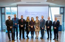 Wspólne zdjęcie przedstawicieli Odbiorców Technologii, PARP i Blue Dot Solutions