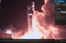 Start Falcona 9 z PSN-6, S5 i lądownikiem Beresheet / Credits - SpaceX